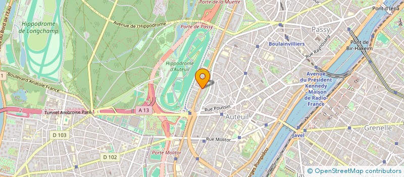 localisation de l'entreprise MADAME MERIEM BENGOUA  PARIS