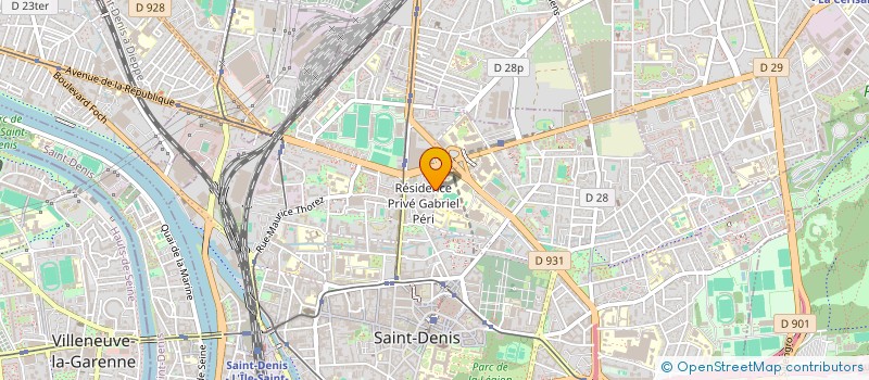 localisation de l'entreprise MADAME MERIEM BENLAKEHAL à SAINT-DENIS