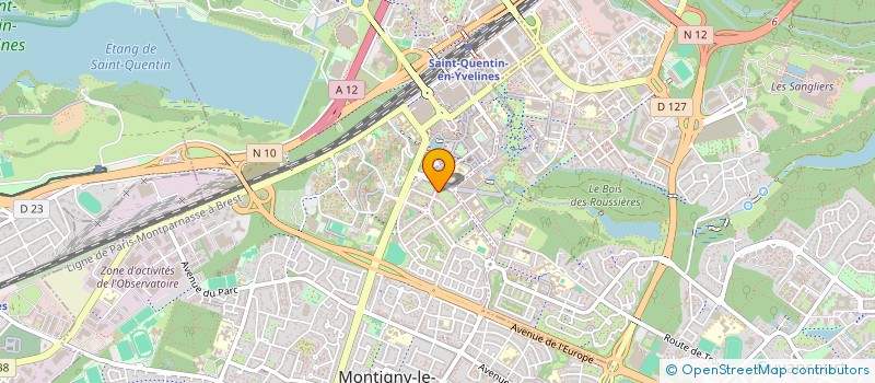 localisation de l'entreprise MADAME MERIEM BENZAHIA à MONTIGNY-LE-BRETONNEUX