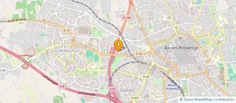 localisation de l'entreprise MADAME MERIEM BICI à AIX-EN-PROVENCE