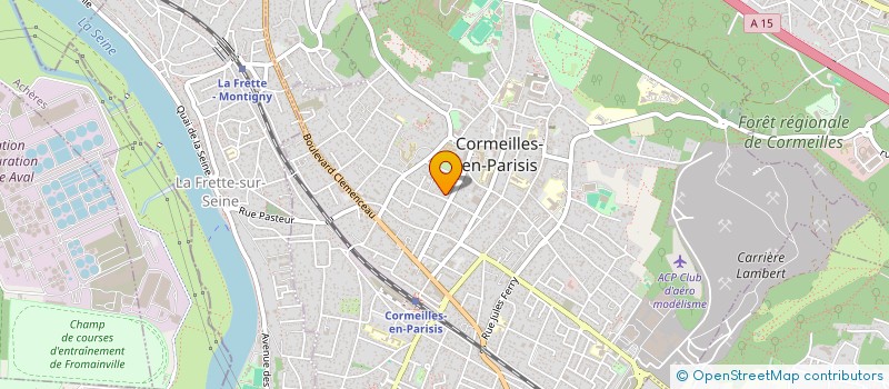 localisation de l'entreprise MADAME MERIEM BOUFERMES à CORMEILLES-EN-PARISIS