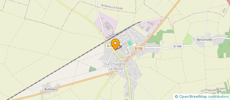 localisation de l'entreprise MADAME MERIEM CHEMINGUI  LA CHAPELLE-LA-REINE