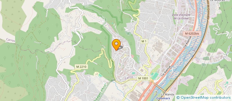 localisation de l'entreprise MADAME MERIEM HACHEMI RACHEDI  CARROS