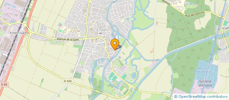 localisation de l'entreprise MADAME MERIEM HAIRECHE  LINGOLSHEIM