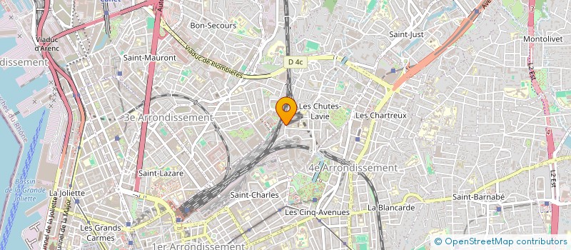 localisation de l'entreprise MADAME MERIEM HEDROUG à MARSEILLE