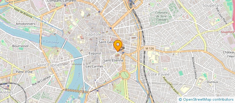 localisation de l'entreprise MADAME MERIEM HOUANI  TOULOUSE