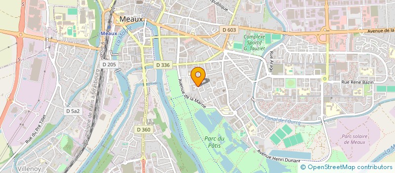 localisation de l'entreprise MADAME MERIEM HOUDDAIK à MEAUX