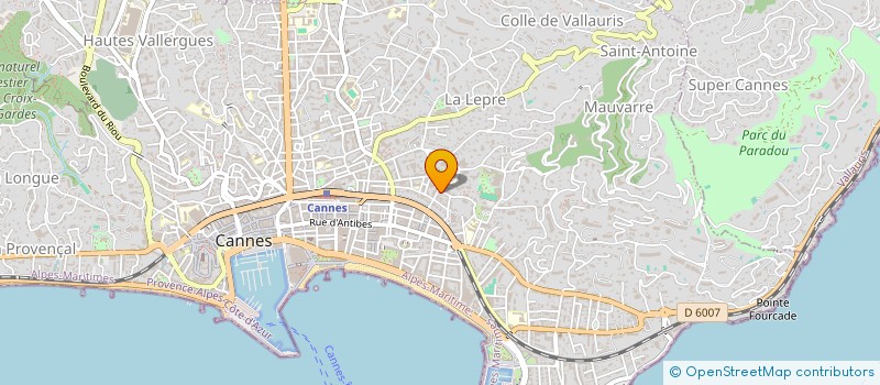 localisation de l'entreprise MADAME MERIEM LATRACH à CANNES