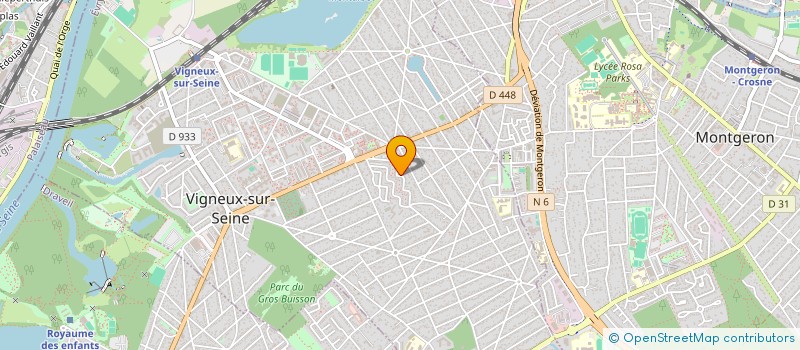 localisation de l'entreprise MADAME MERIEM MANSOUR à VIGNEUX-SUR-SEINE