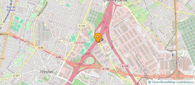 localisation de l'entreprise MADAME MERIEM MEBARKIA  CHEVILLY-LARUE