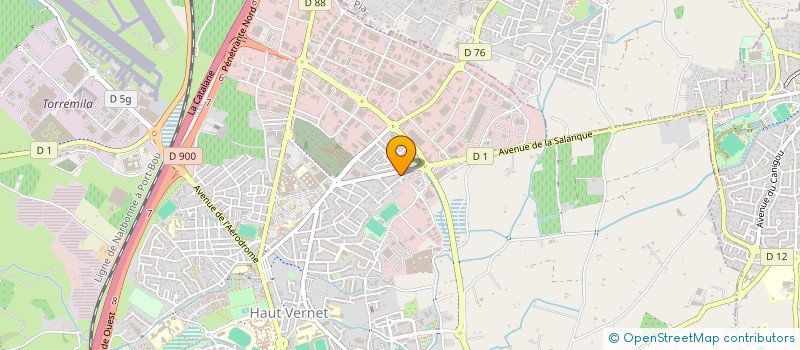 localisation de l'entreprise MADAME MERIEM MECHEROUR à PERPIGNAN
