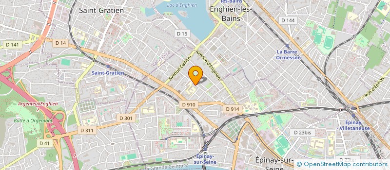 localisation de l'entreprise MADAME MERIEM MEDJADI à EPINAY-SUR-SEINE