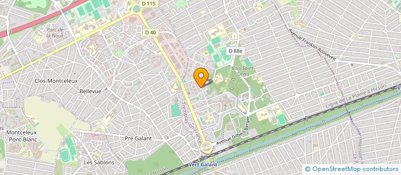 localisation de l'entreprise MADAME MERIEM MEDJAHED  PARIS