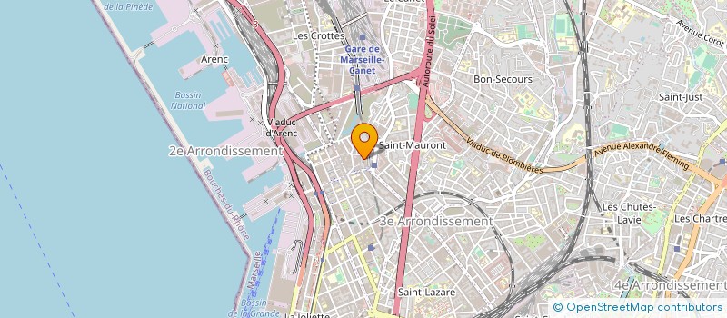 localisation de l'entreprise MADAME MERIEM MOULAY à MARSEILLE