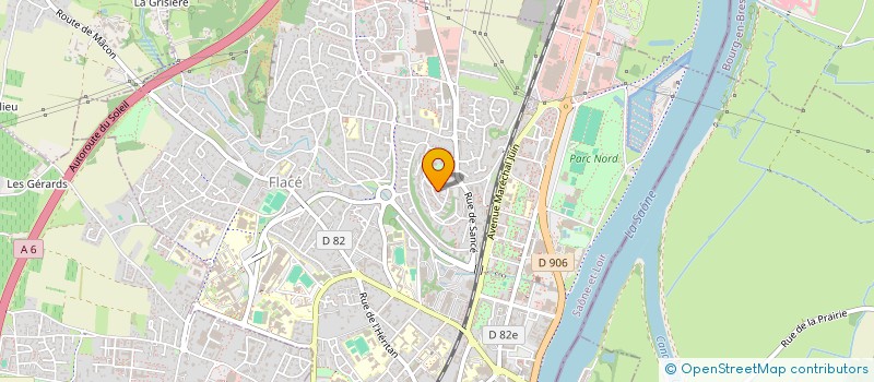 localisation de l'entreprise MADAME MERIEM OULED JELIDI  MACON