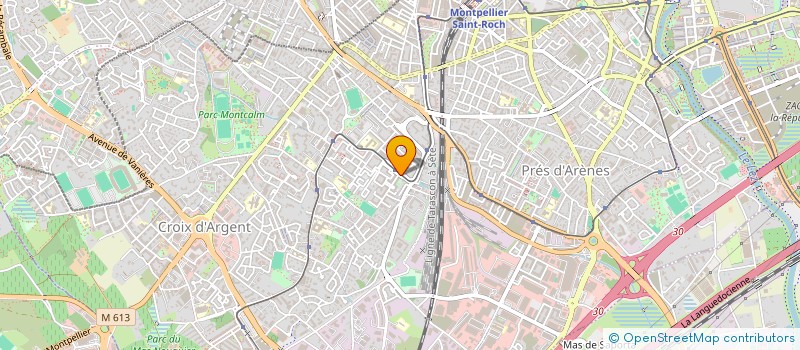 localisation de l'entreprise MADAME MERIEM OUZANI à MONTPELLIER