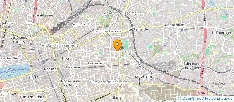 localisation de l'entreprise MADAME MERIEM QUESNEL à MARSEILLE