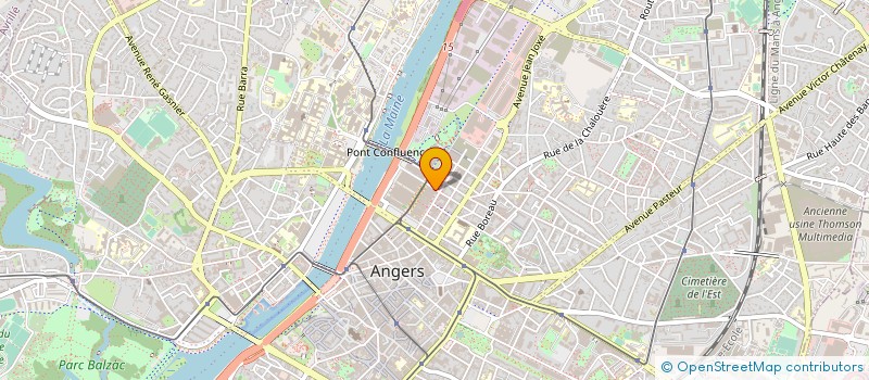 localisation de l'entreprise MADAME MERIEM SAKLI à ANGERS