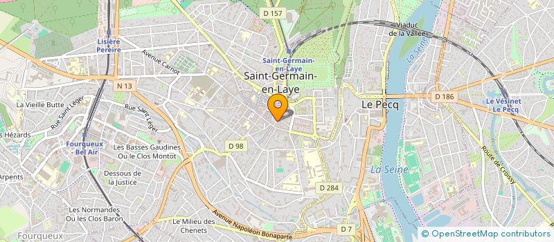 localisation de l'entreprise MADAME MERIEM SALAH SALAH  SAINT-GERMAIN-EN-LAYE