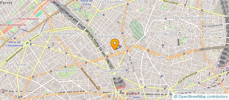 localisation de l'entreprise MADAME MERIEM SALHI  PARIS