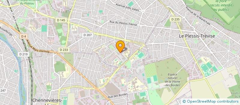 localisation de l'entreprise MADAME MERIEM SEBTI à CHAMPIGNY-SUR-MARNE