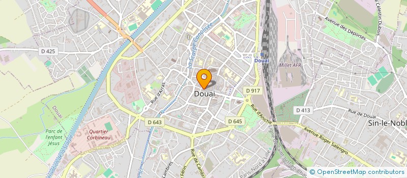 localisation de l'entreprise MADAME MERIEM SELLAM à DOUAI