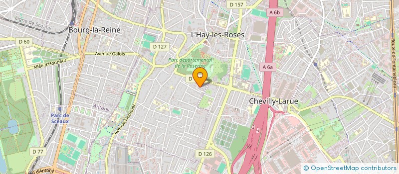 localisation de l'entreprise MADAME MERIEM SENOUCI à L'HAY-LES-ROSES