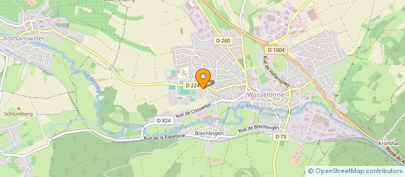 localisation de l'entreprise MADAME MERIEM SOLTANA à WASSELONNE