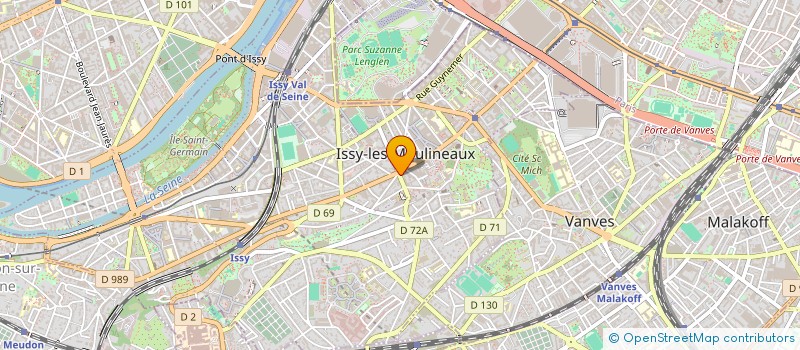 localisation de l'entreprise MADAME MERIEM TOUATI à ISSY-LES-MOULINEAUX