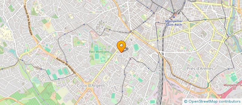 localisation de l'entreprise MADAME MERIEM TOUMI  MONTPELLIER