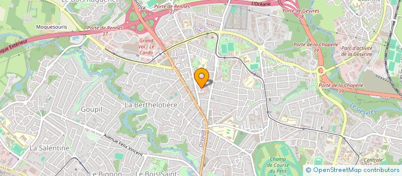 localisation de l'entreprise MADAME MERIEM WAKDI  NANTES