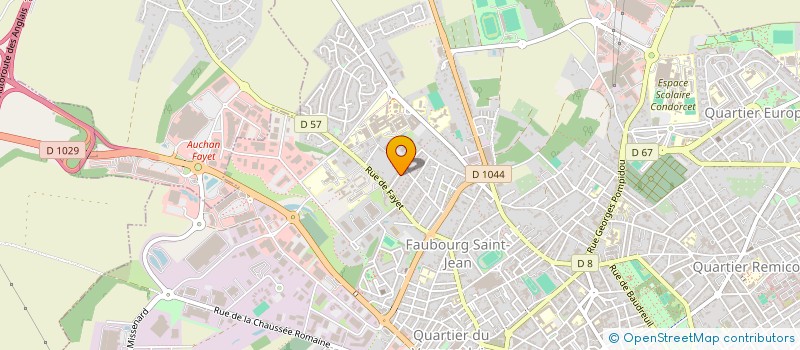localisation de l'entreprise MADAME MERIEM YAHIAOUI à SAINT-QUENTIN