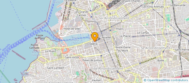 localisation de l'entreprise MADAME MERIEM ZANAT  MARSEILLE