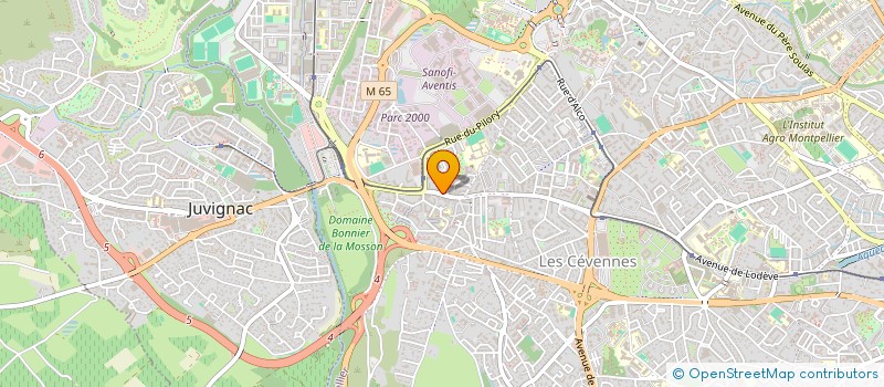 localisation de l'entreprise MADAME MERIEM ZEFZOUF à MONTPELLIER