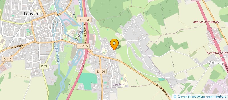 localisation de l'entreprise MADAME MERIEM ZHAR à LOUVIERS