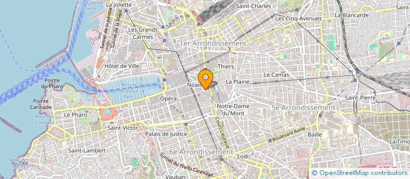 localisation de l'entreprise MADAME MERIEME ROUBI à MARSEILLE
