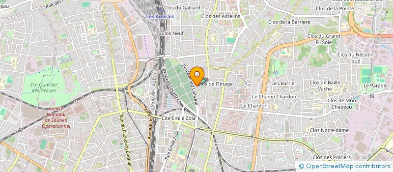 localisation de l'entreprise MADAME MERINE FOUCAULT à ORLEANS