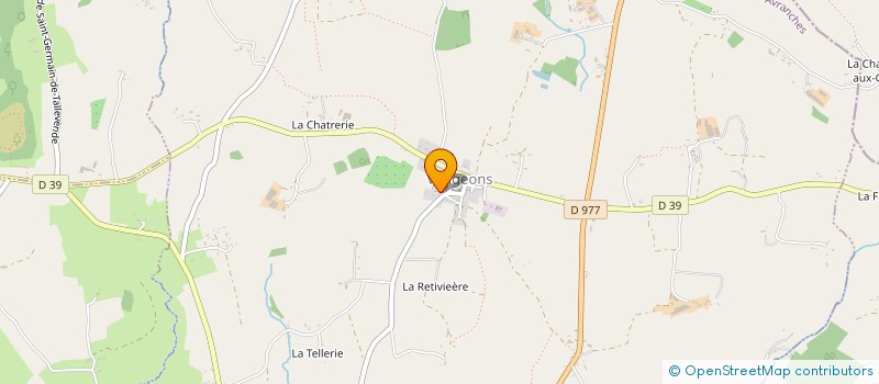 localisation de l'entreprise MADAME MERINE RIVAULT  SOURDEVAL