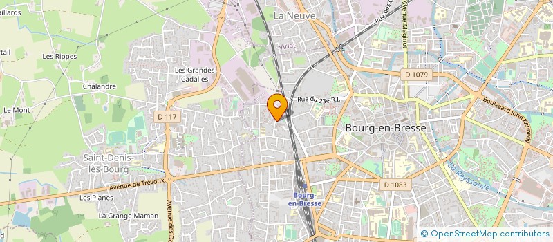 localisation de l'entreprise MADAME MERITA AVDULLI à BOURG-EN-BRESSE