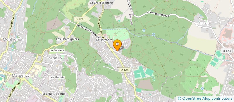 localisation de l'entreprise MADAME MERMA LAINE  MONTMORENCY