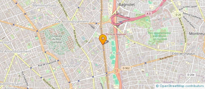 localisation de l'entreprise MADAME MEROUA BELABED  PARIS