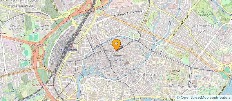 localisation de l'entreprise MADAME MERRIE ERMA GODDARD à STRASBOURG