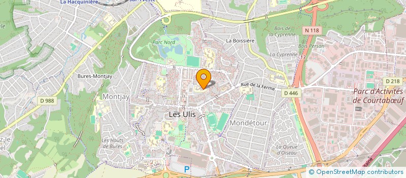 localisation de l'entreprise MADAME MERROUCHE MERIEM à LES ULIS