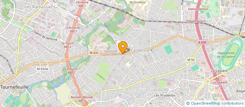 localisation de l'entreprise MADAME MERRYL-ANNA CHEKROUN  TOULOUSE