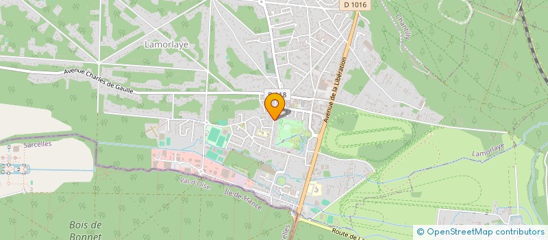 localisation de l'entreprise MADAME MERRYL COUDRAY  GOUVIEUX