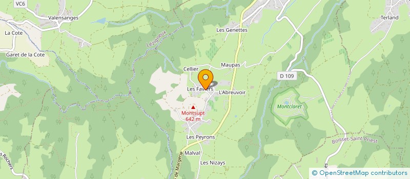 localisation de l'entreprise MADAME MERRYL GIET  SAINT-GEORGES-HAUTE-VILLE