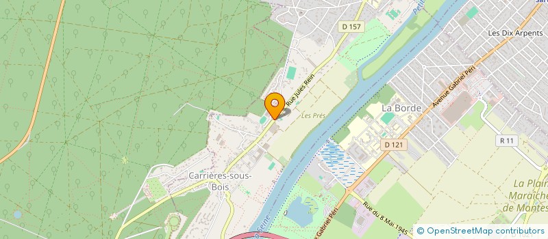 localisation de l'entreprise MADAME MERRYL VUAILLET  LE MESNIL-LE-ROI