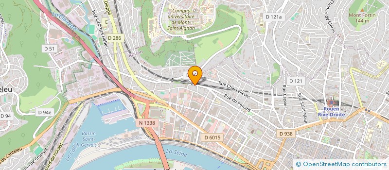 localisation de l'entreprise MADAME MERVE DOGANAY  ROUEN