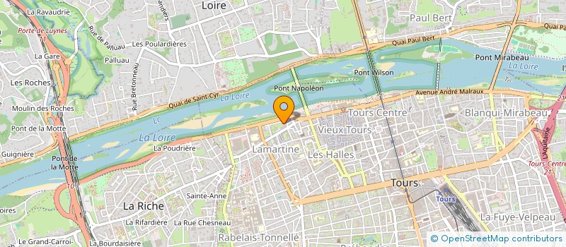 localisation de l'entreprise MADAME MERVEILLE KIFUTA  TOURS