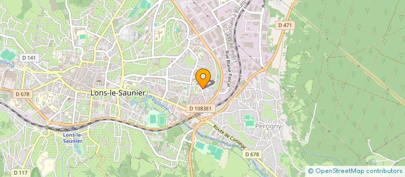 localisation de l'entreprise MADAME MERVEILLE LOSHIMA KITOKO à LONS-LE-SAUNIER